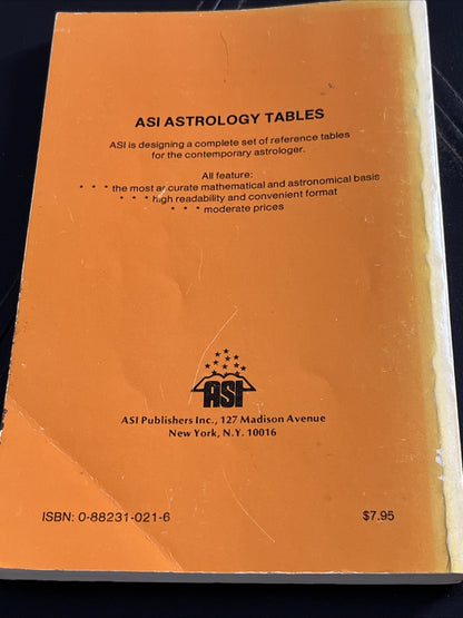 Birthplace Tables of Houses for Northern Latitudes 0°-66° by Dr. Walter A. Koch
