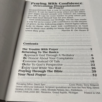 Praying with Confidence: Overcoming Disappointment with Prayer (Discovery - GOOD