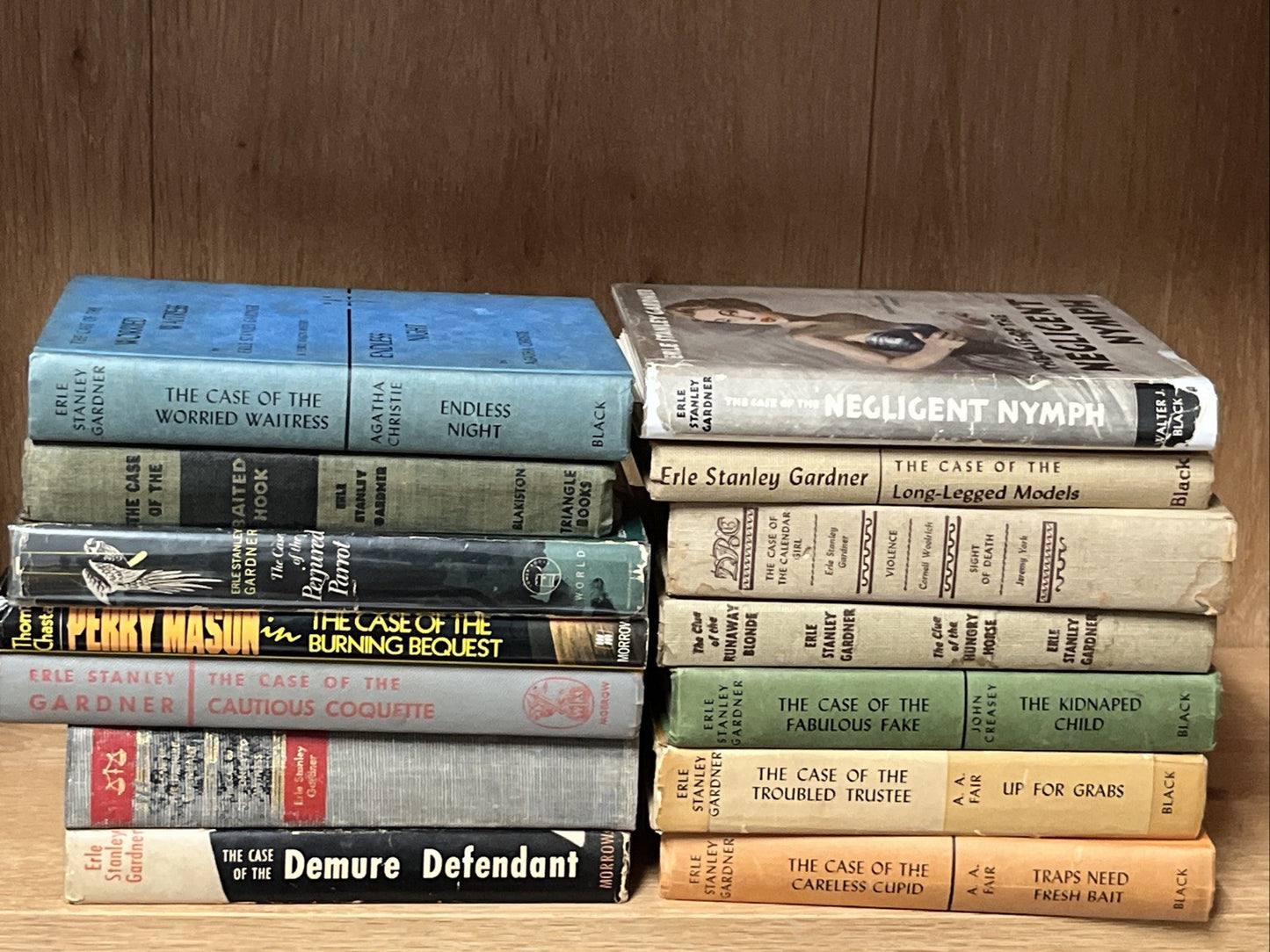 erle stanley gardner Book Lots of 14