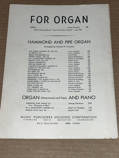 In a Monastery Garden Music by Albert W. Ketelbey VTG Sheet Music