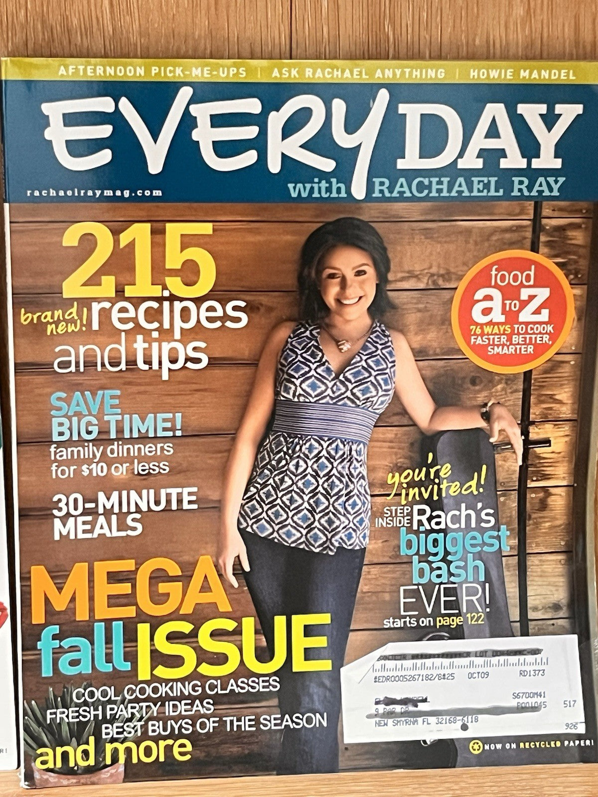 EveryDay with Rachael Ray Magazine Lot of 6 Cooking Recipes Menu Ideas 06/08/09
