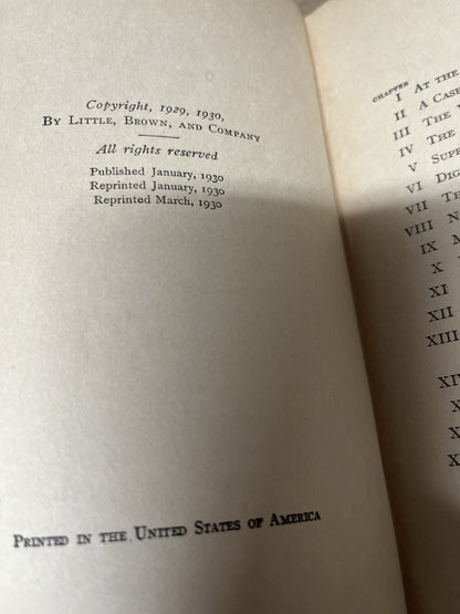 The Eye in the Museum J J Connington 1930 Grosset & Dunlap Hardcover