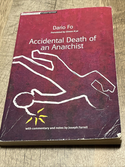 Dario Fo Translated By Simon Nye Accidental Death of an Anarchist…