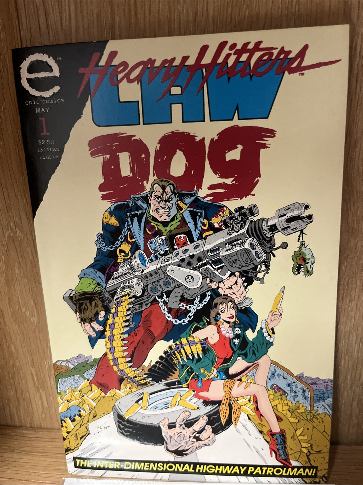 Marvel Epic Comics Heavy Hitters Law Dog  Issues 1, 3 , 4, 5 Comic Book Lot 4