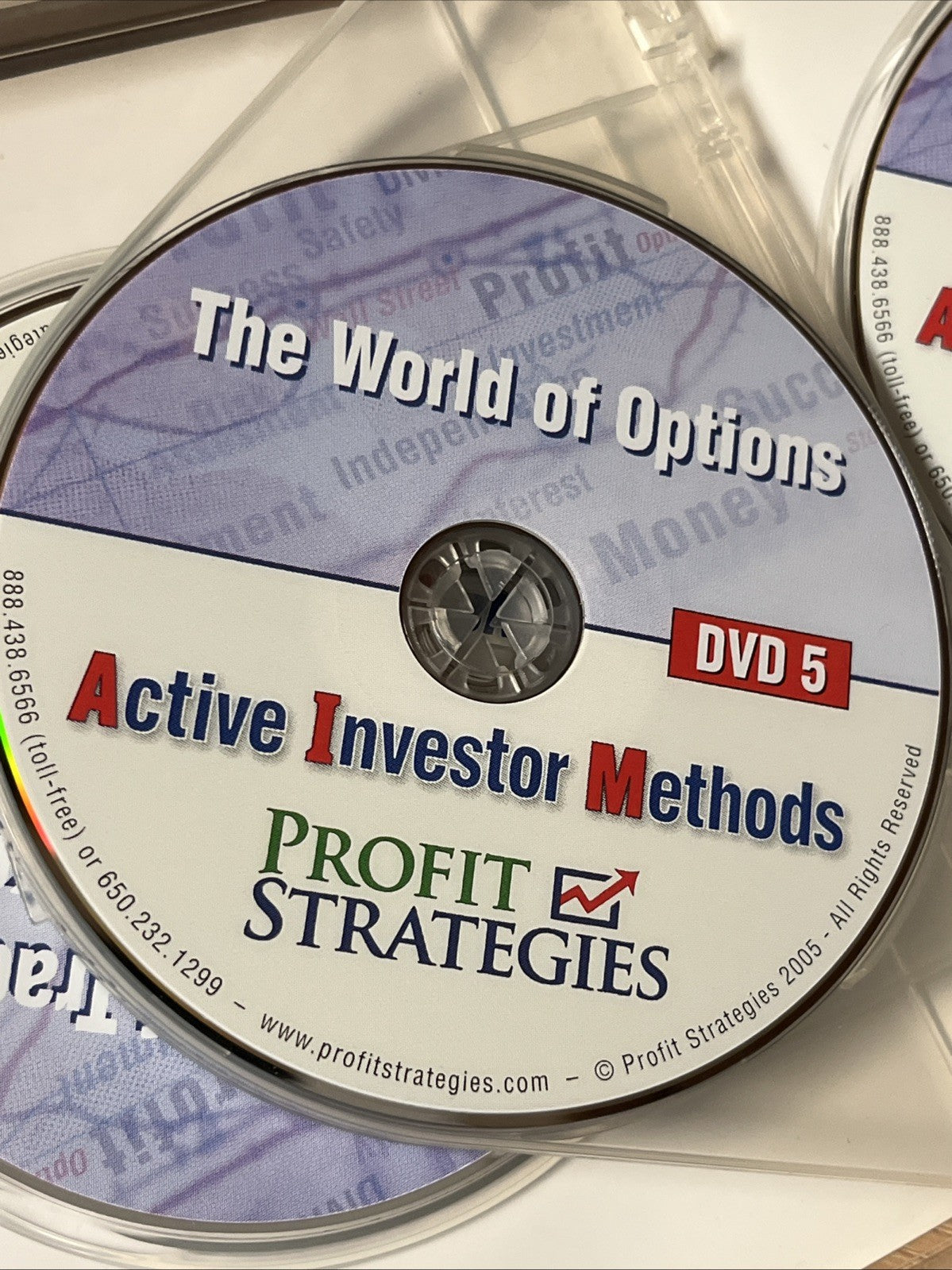 Profit Strategies: Active Investor Methods. Home Study Course 4book + 6 DVD +8CD