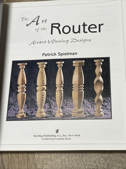 Wood Carving Book Lot 2 - The Art Of The Router & The Ultimate Bank Saw Box Book