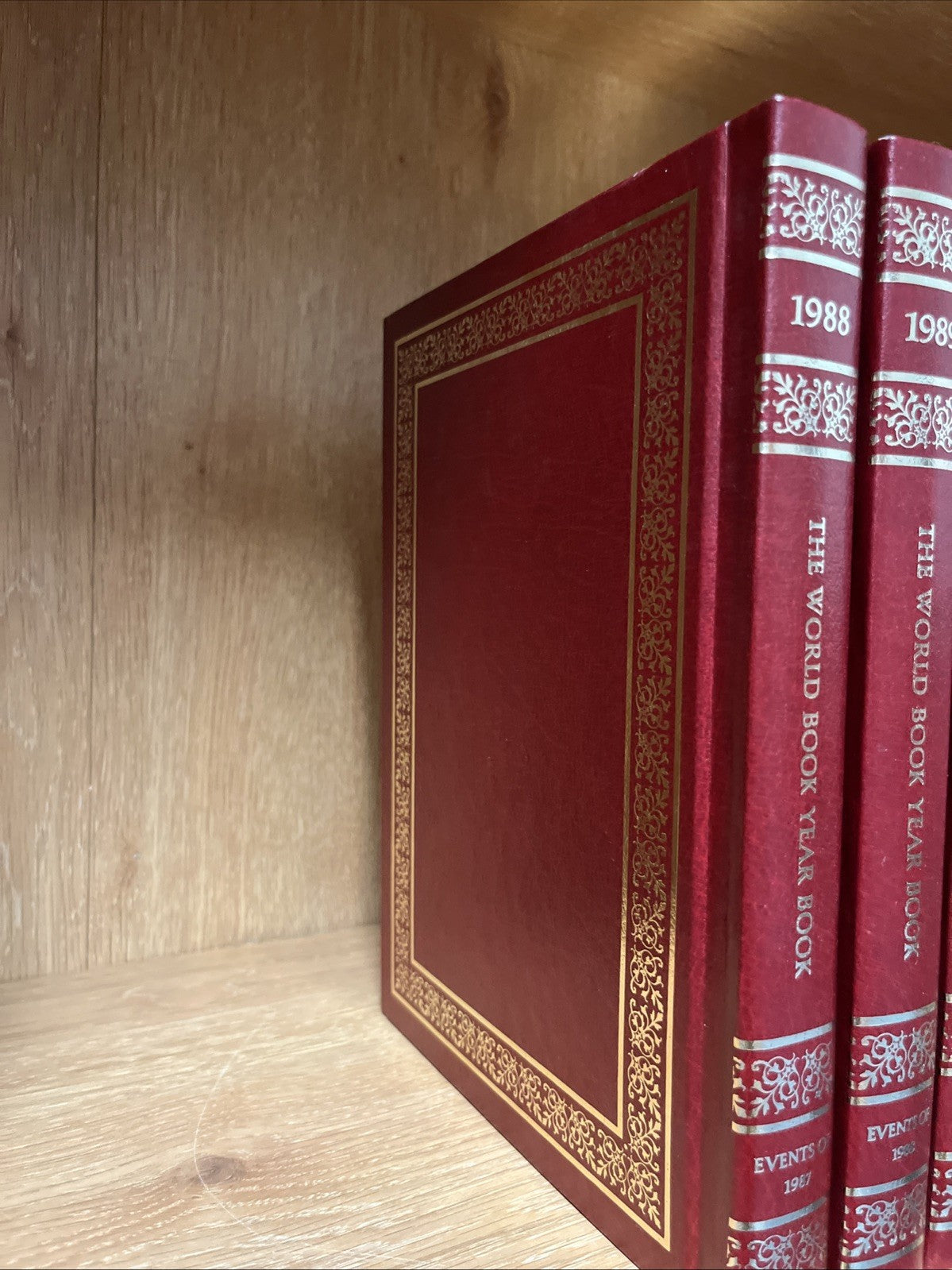 The World Book Year Book 4 Books 1988/ 1989/ 1991 and 1992