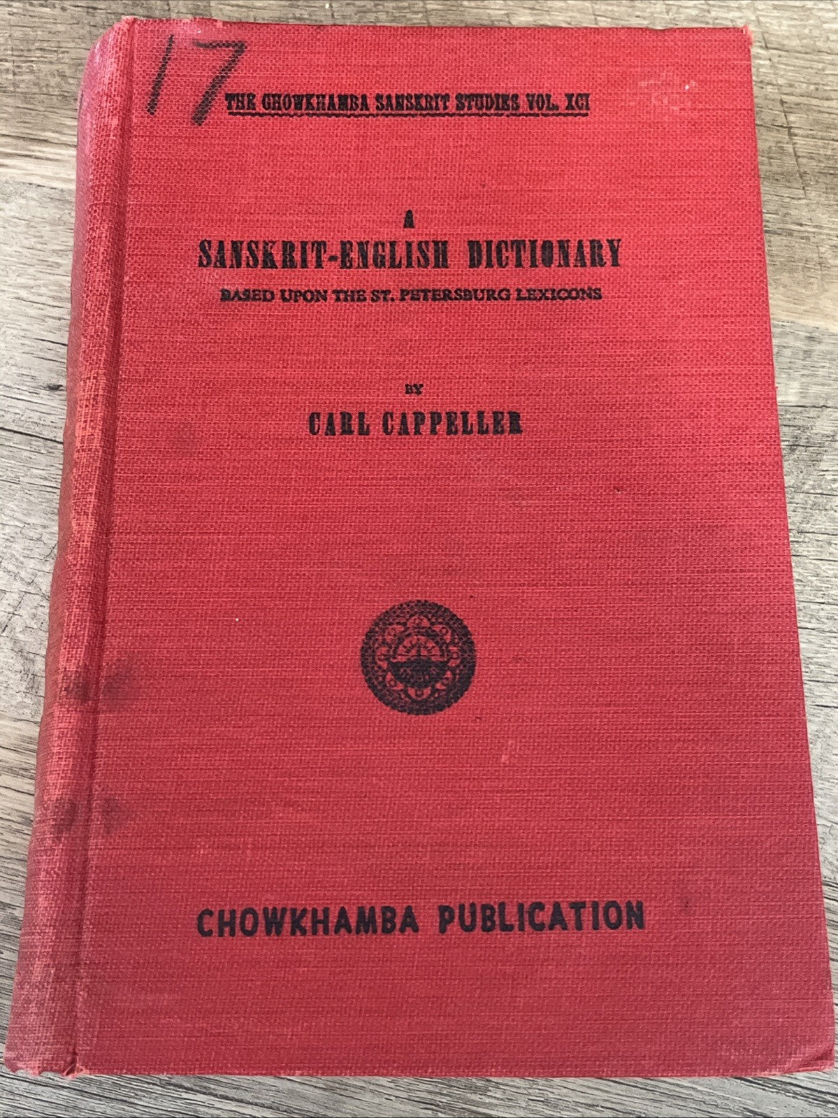A Sanskrit-English Dictionary 1st India Edition