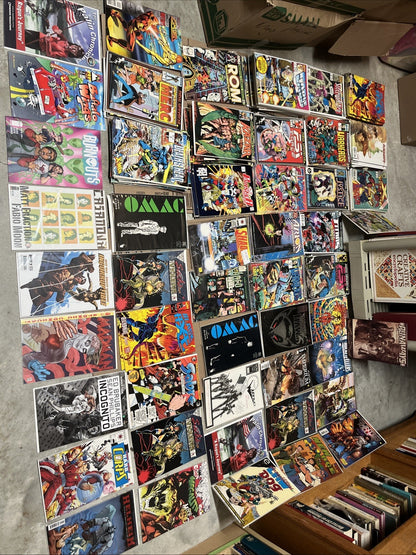 Comic Lot of 50, mix indie, DC and Marvel Comic Books