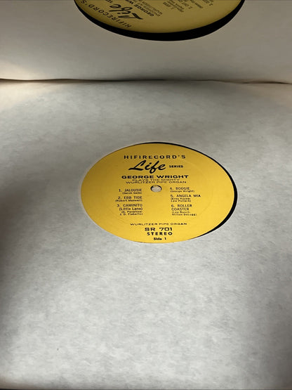 Organ Spectacular in Stereo George Wright Vinyl