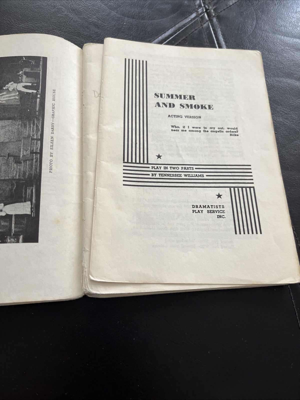 Summer and Smoke by Tennessee Williams