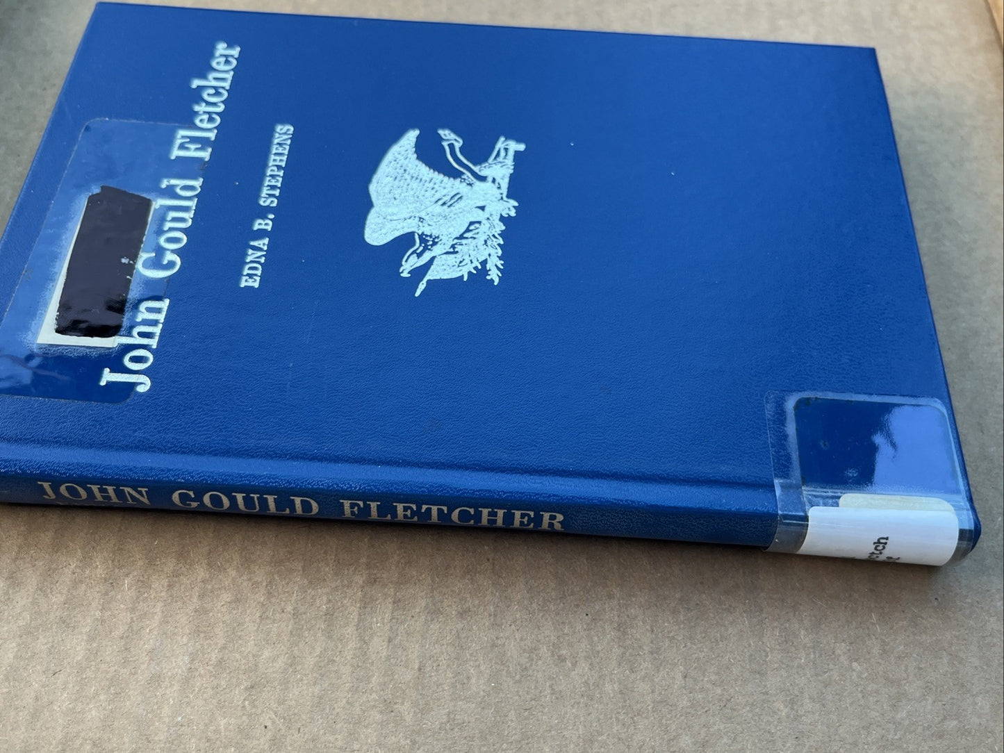 John Gould Fletcher ~ Edna B. Stephens ~ 1967 Hardcover, Twayne Pub.
