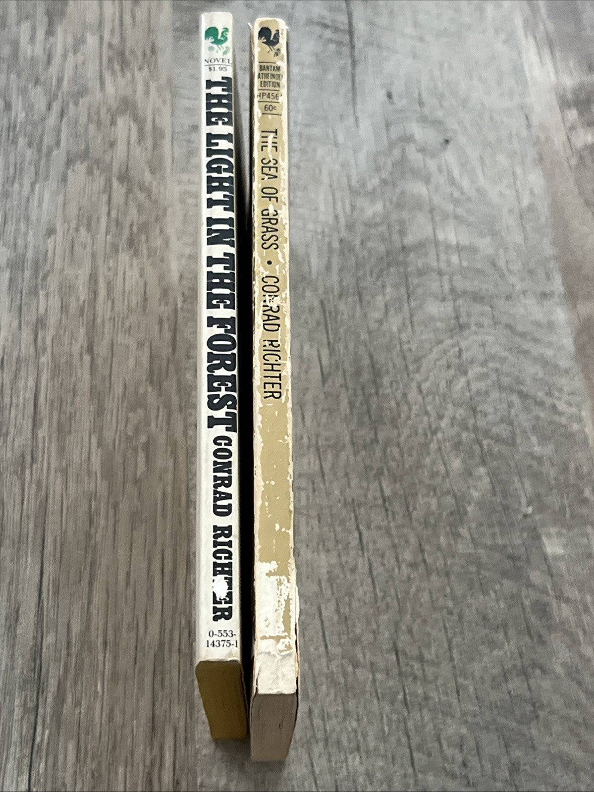 Conrad Richter books the light in the forest And The Sea Of Grass