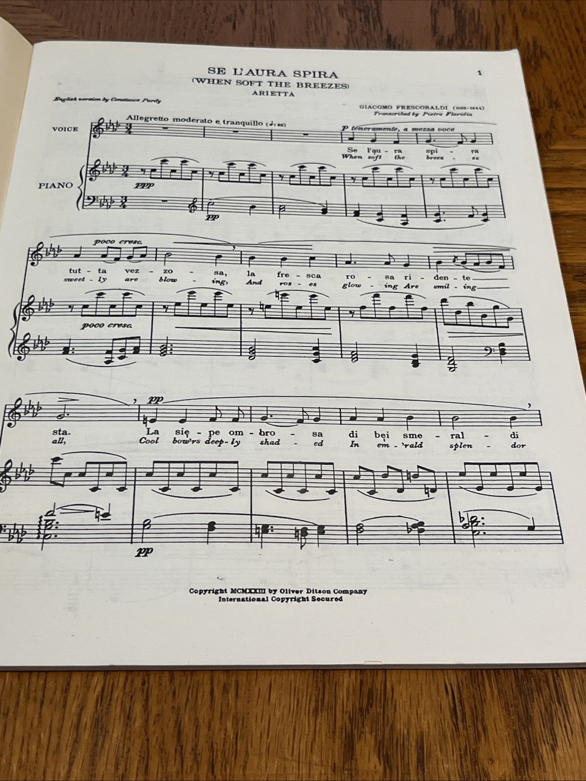 Classic Italian Songs for School and Studio Book, by mabelle glenn, bernard u.