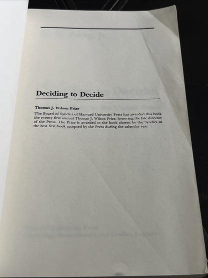 Deciding to Decide: Agenda Setting in the United States Supreme Court, Perry Jr.