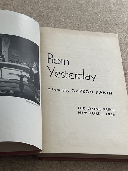 Born Yesterday by Garson Kanin, 1946 Edition