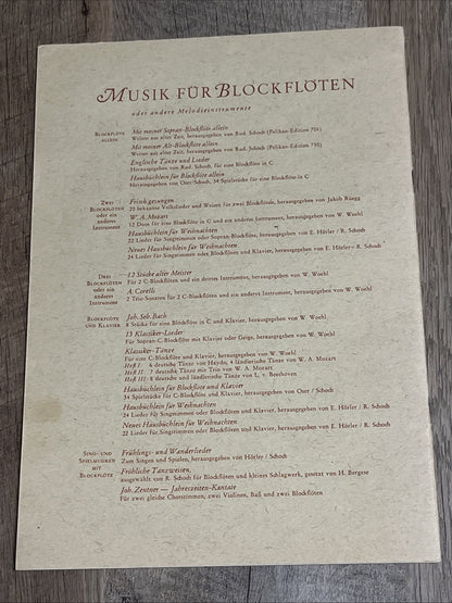 Heinz Lau Tänzerische Musik for drei instrumente Dance Melodies  For Three Instr