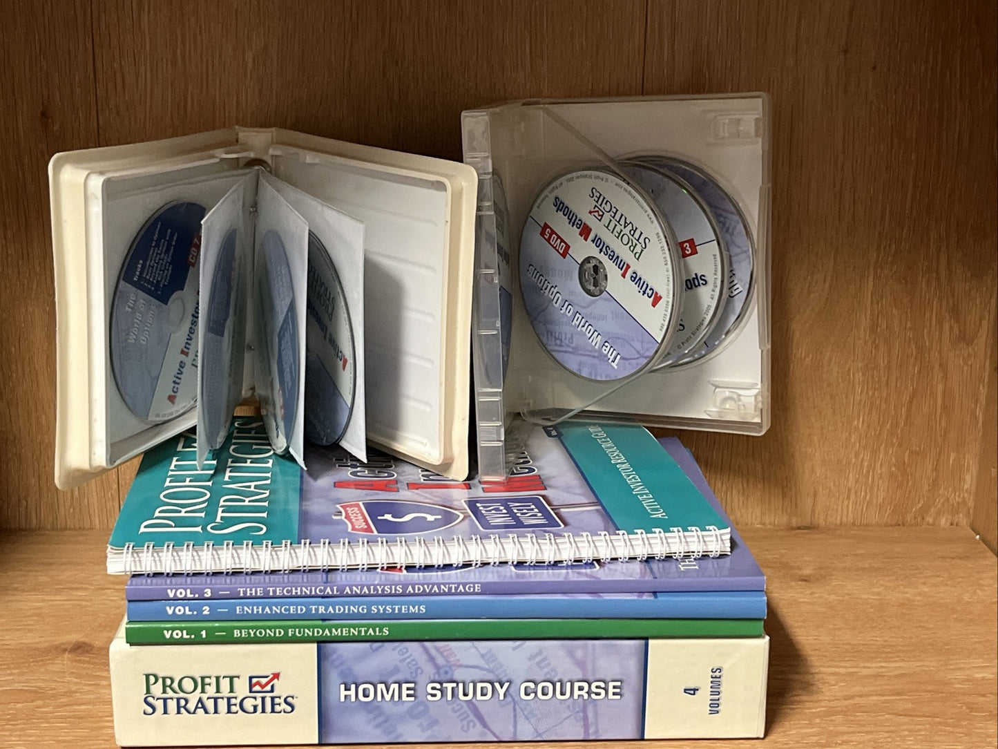 Profit Strategies: Active Investor Methods. Home Study Course 4book + 6 DVD +8CD