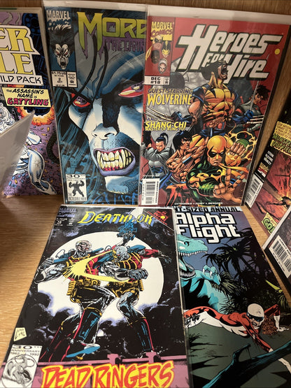 marvel comic book lot 50 Mixed Marvel Books No Dup Bulk