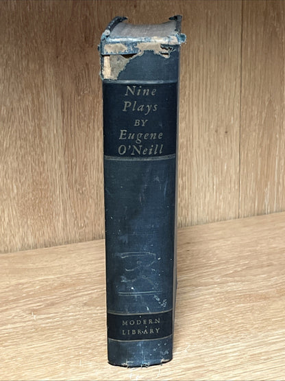 Nine players Eugene O’Neill 1932 Edition HC No Dust Jacket Acceptable Condition