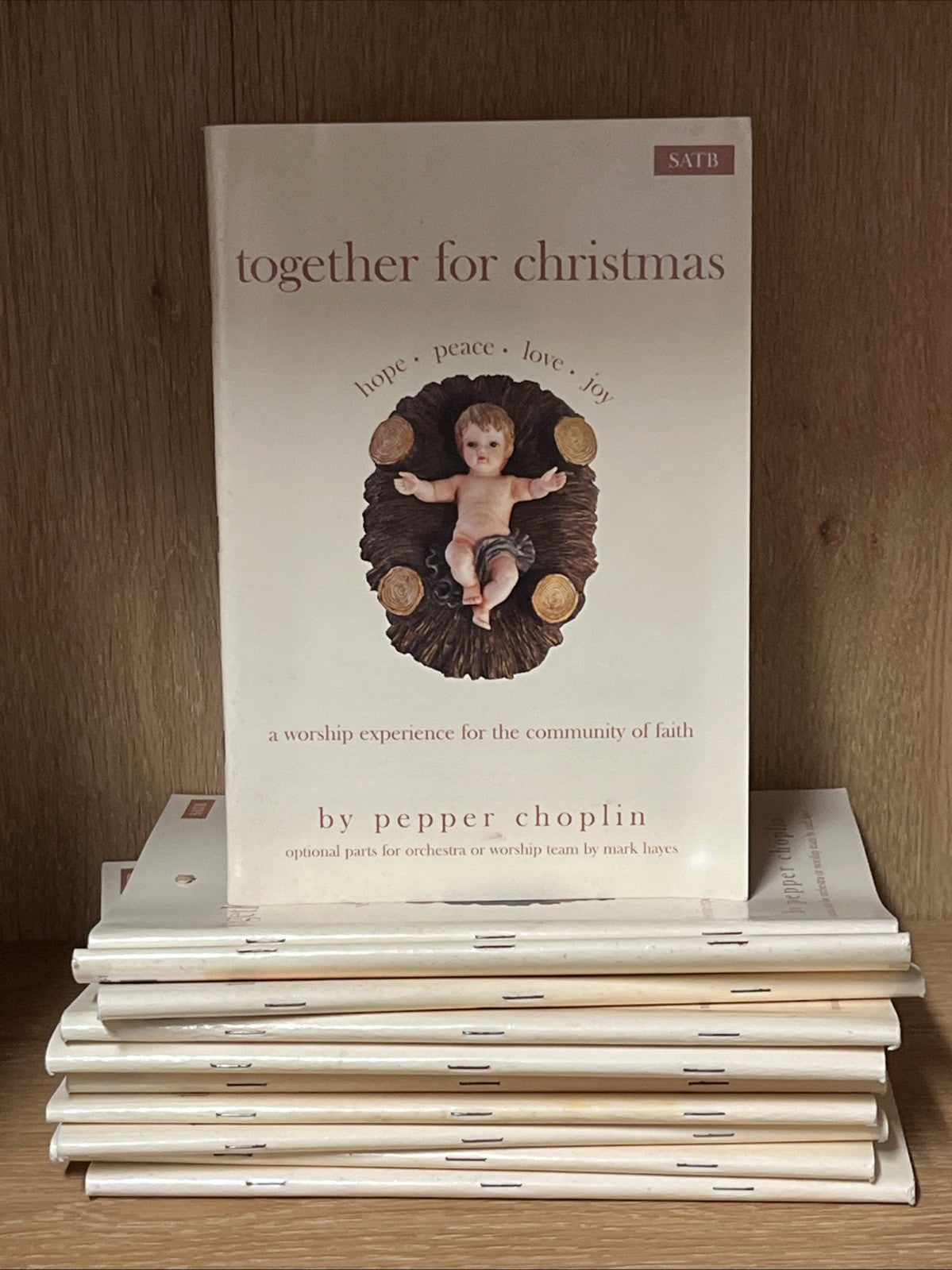 Lot of 10 Together for Christmas A Worship Experience for the Community of Faith