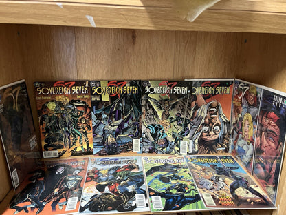 Lot of 11 Sovereign Seven #1 to #8 & #23#28 #29 DC Comic Books Chris Claremont