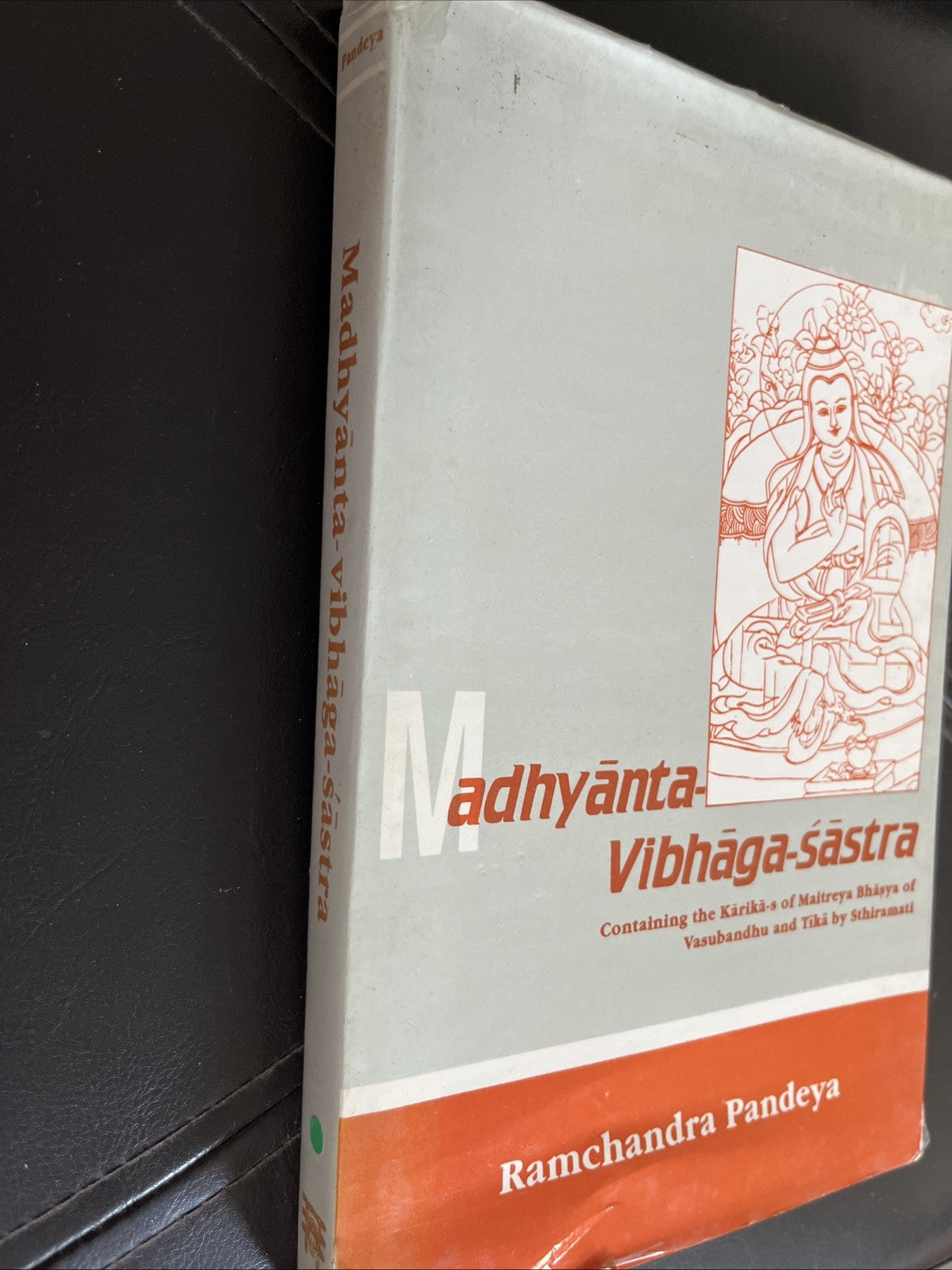 Madhyānta-vibhāga-śāstra, edited by Ramchandra Pandeya