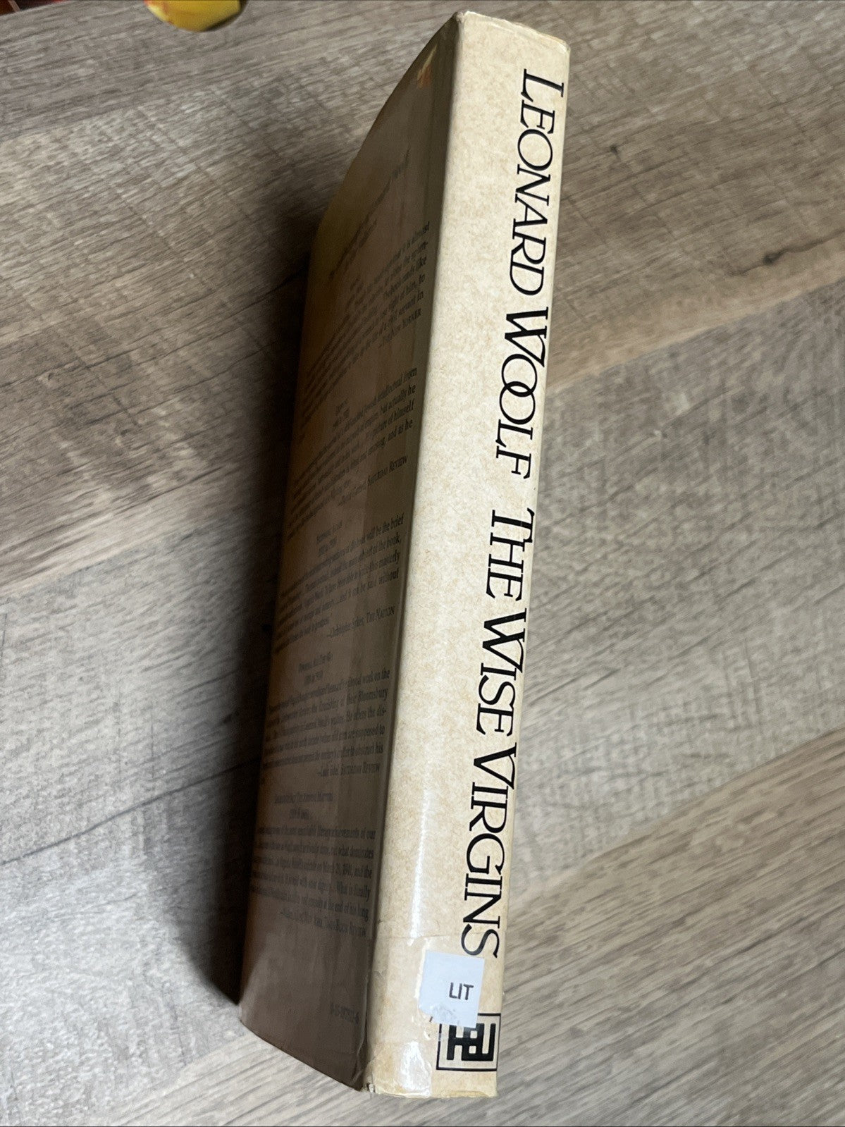 Leonard Woolf The Wise Virgins A Novel Introduction By Ian Parsons 1979