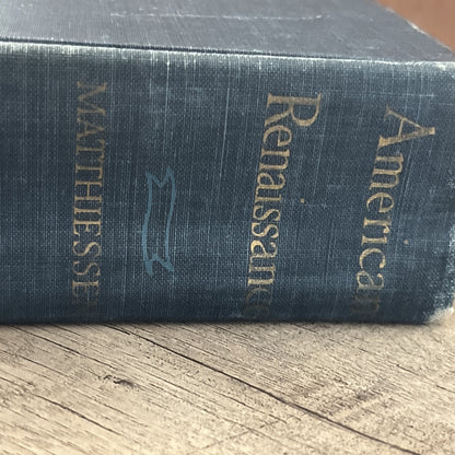 American Renaissance by F.O. Matthiessen (HC 1962 Print.) NO DJ ACCEPTABLE