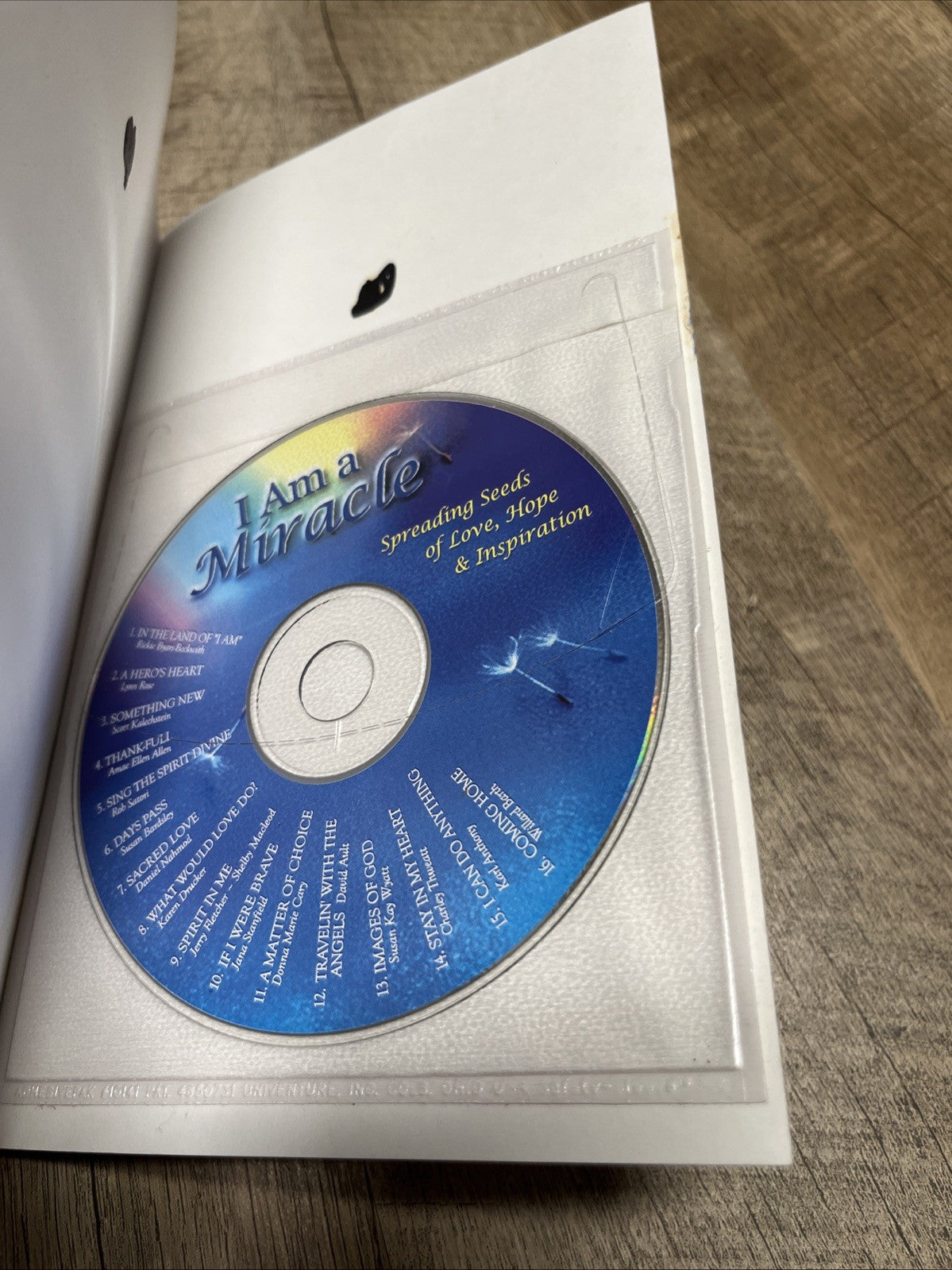 I Am A Miracle - A Gathering Of Celebrated Musicians PB & CD Hope & Inspiration