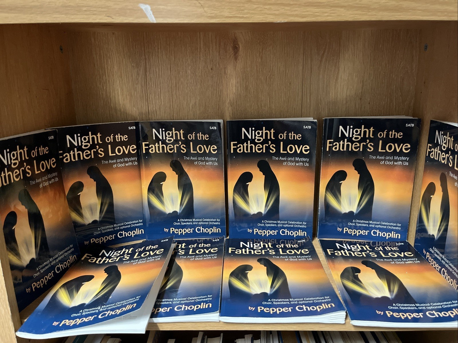 24 Pc Night of the Father's Love SATB: The Awe and Mystery of God with Us Pepper