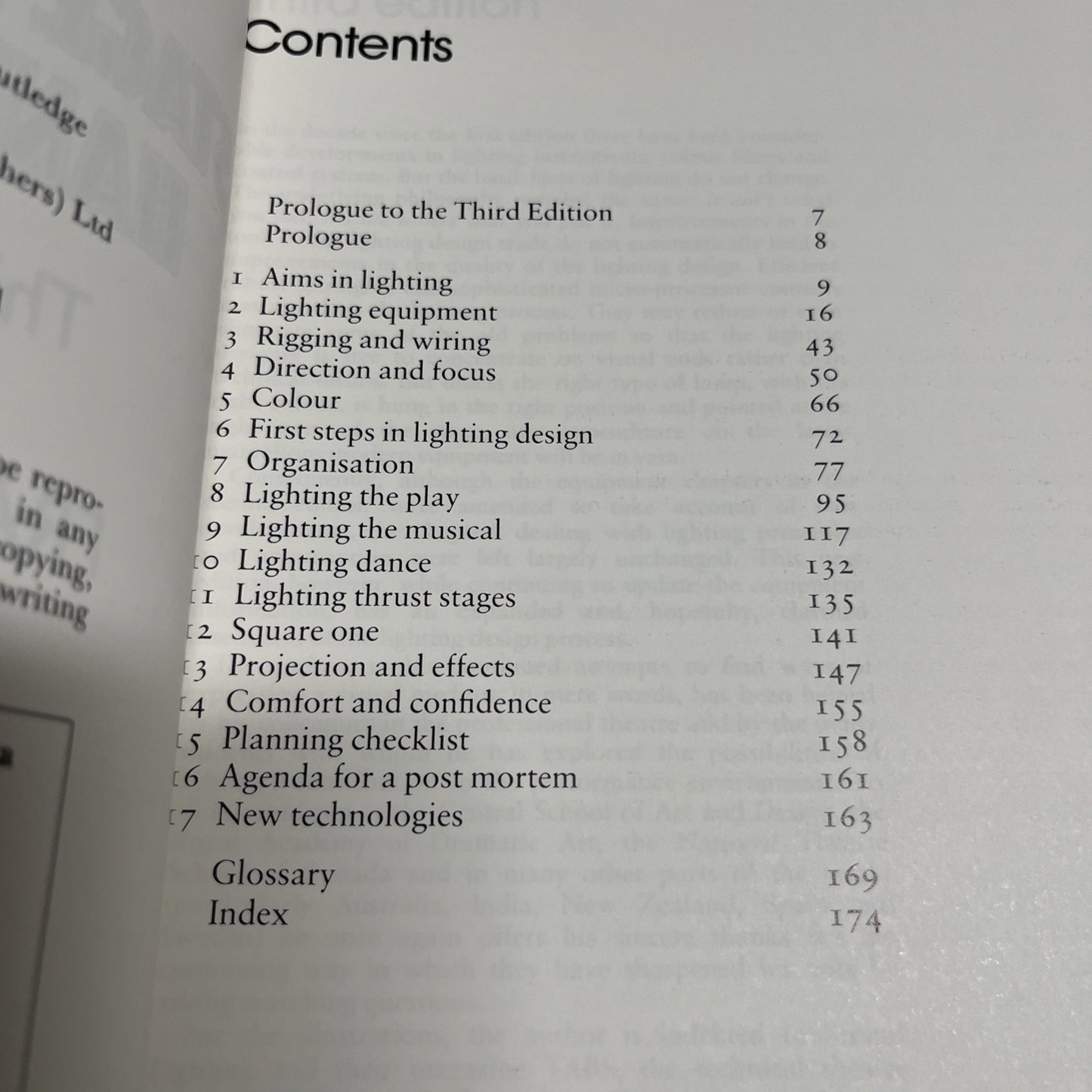 The Stage Lighting Handbook by Reid, Francis , Third Edition