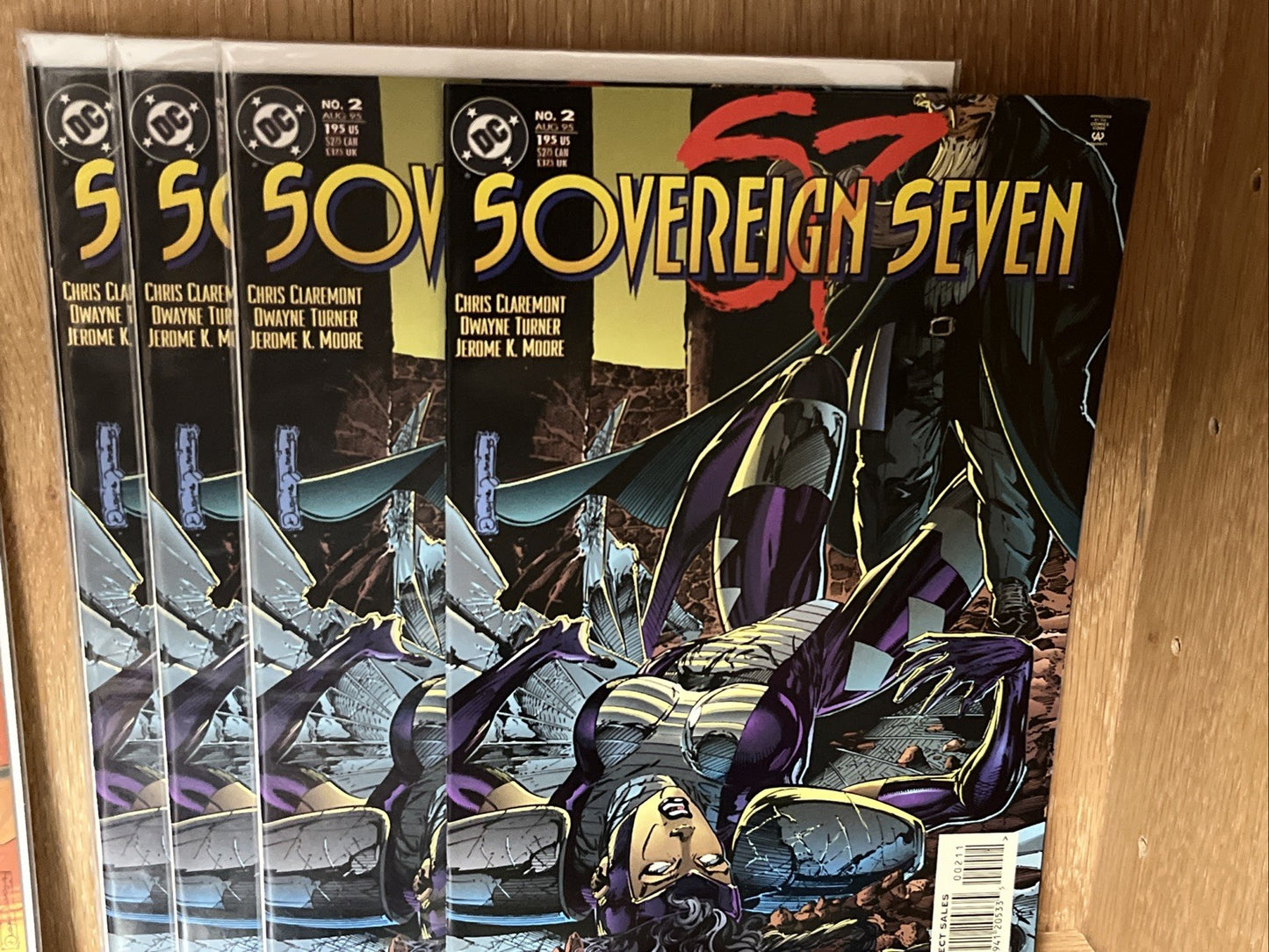 Sovereign Seven Lot of 20  #1 #2 #3 #4  (1995) DC Comics Book 5pc Each Number