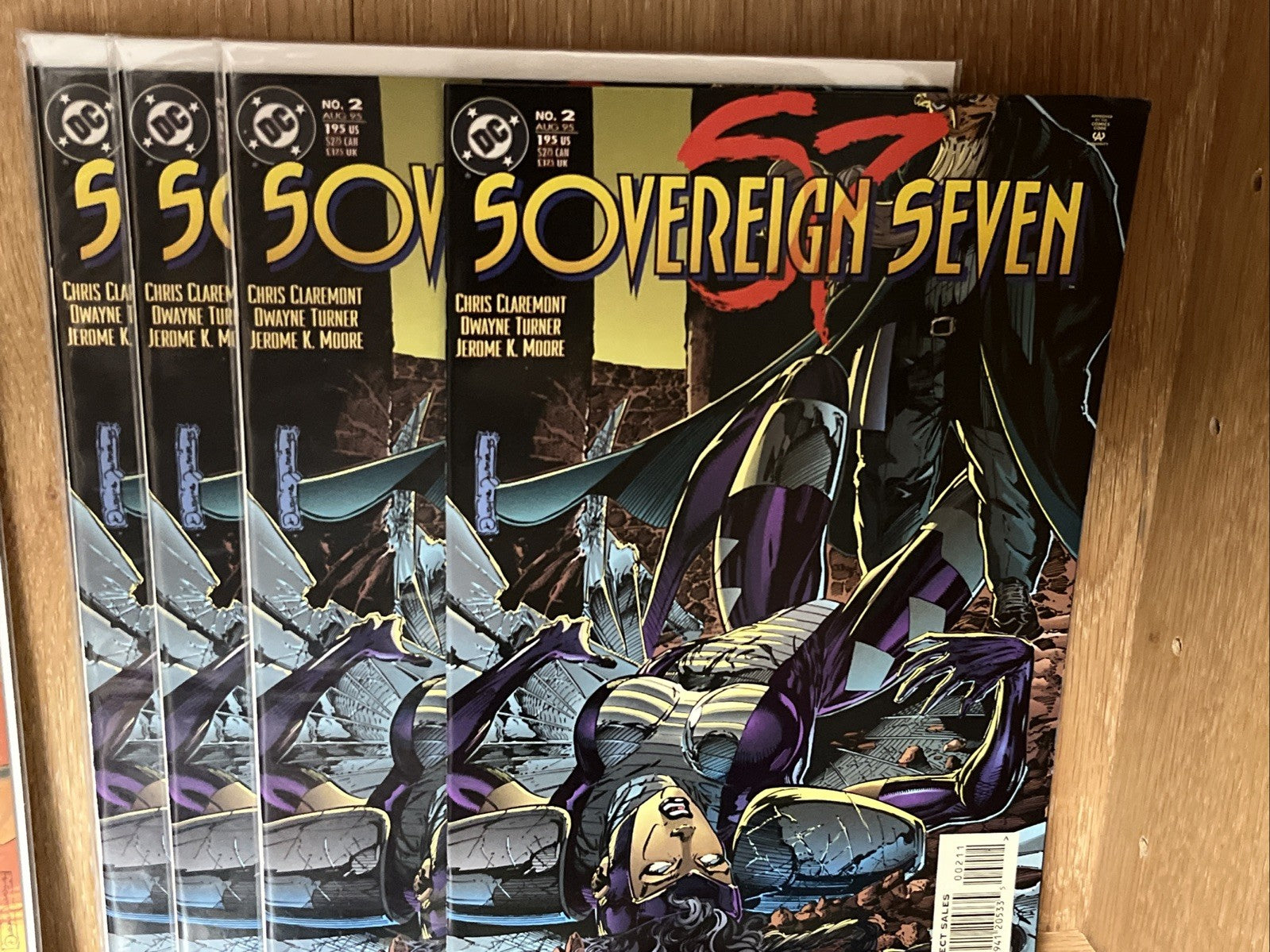Sovereign Seven Lot of 20  #1 #2 #3 #4  (1995) DC Comics Book 5pc Each Number