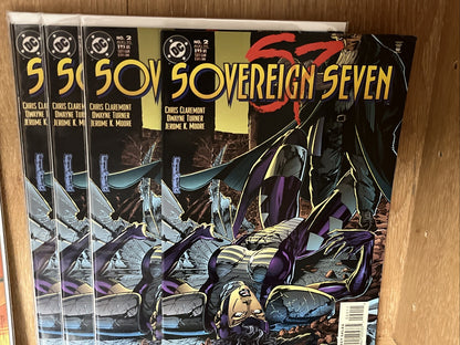 Sovereign Seven Lot of 20  #1 #2 #3 #4  (1995) DC Comics Book 5pc Each Number