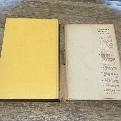 Peter Pan y Wendy j.m. barrie Very Rare Spanish Edition 1961
