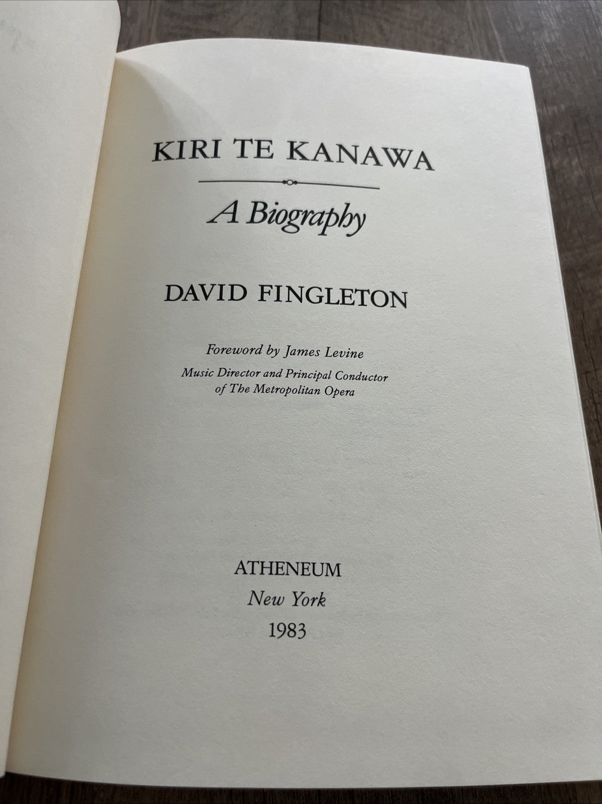Kiri: Biography of Kiri Te Kanawa Sent Tracked