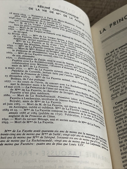 La Princesse de Clèves by Mme de La Fayette