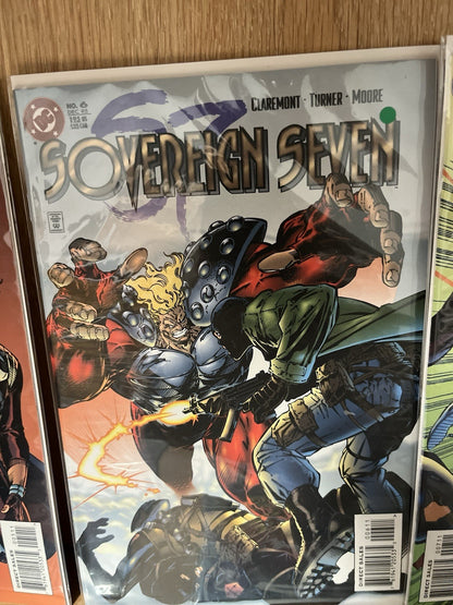 Lot of 11 Sovereign Seven #1 to #8 & #23#28 #29 DC Comic Books Chris Claremont