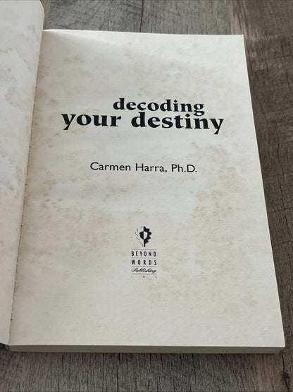 Decoding Your Destiny Carmen Harra