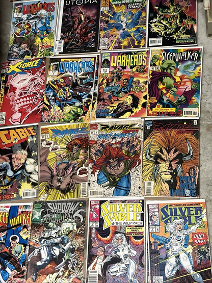 Large 50 COMICS BOOK LOT-MARVEL, DC, INDIES- FREE/Fast Shipping! VF to NM+ ALL