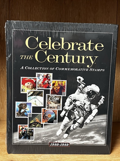 Celebrate the Century 1980-1989  A Collection of Commemorative Stamps Sealed