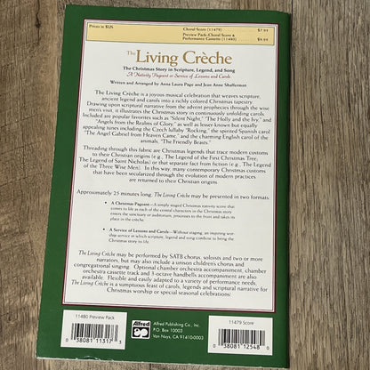The Living Crèche The Christmas Story in Scripture, Legend and Song SATB