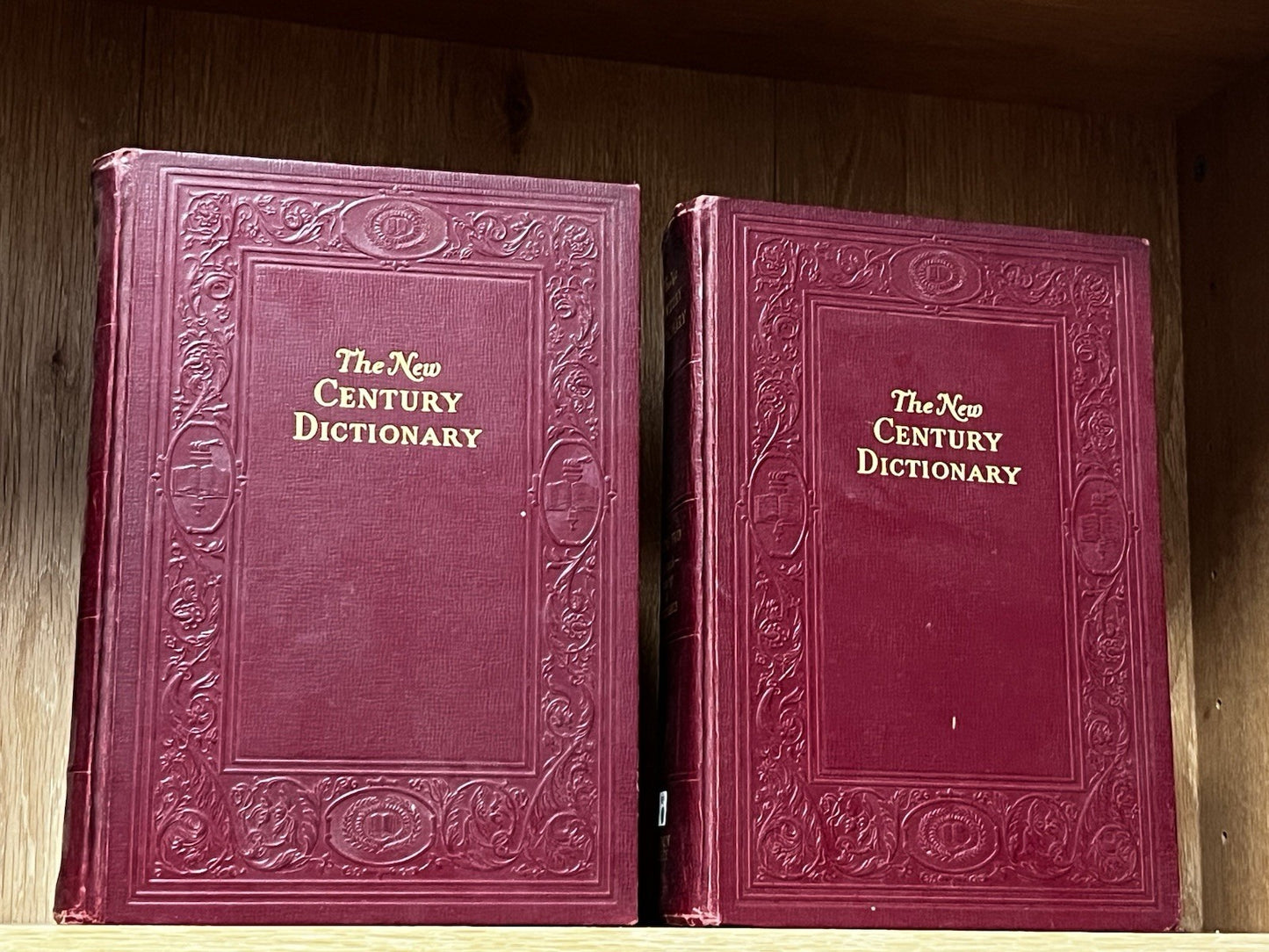 The New Century Dictionary Volume 1 - 2 A Pocket Veto & Poc.Mark - Zymurgy & Sup