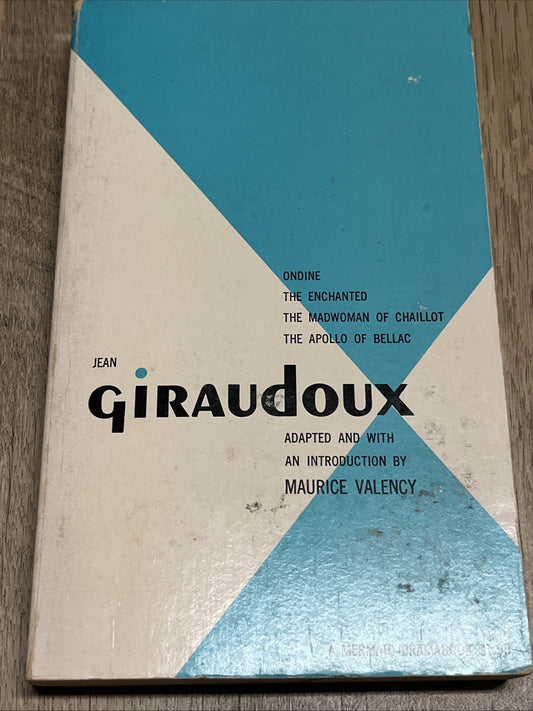 Giraudoux Four Plays A Mermaid Drama book 1st edition paperback 1958