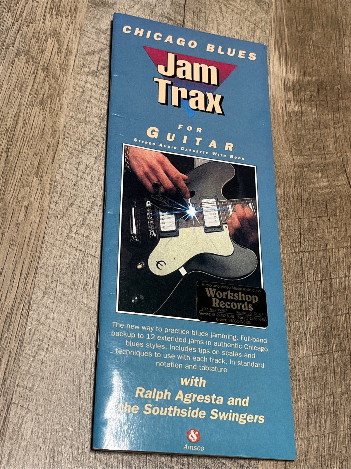 Chicago Blues JAM TRAX FOR GUITAR with Ralph Agresta & Gut Bucket Band ( Bk Only