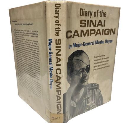 Diary of the Sinai Campaign by Major-General Moshe Dayan 1966 HC/DJ 1st Edition