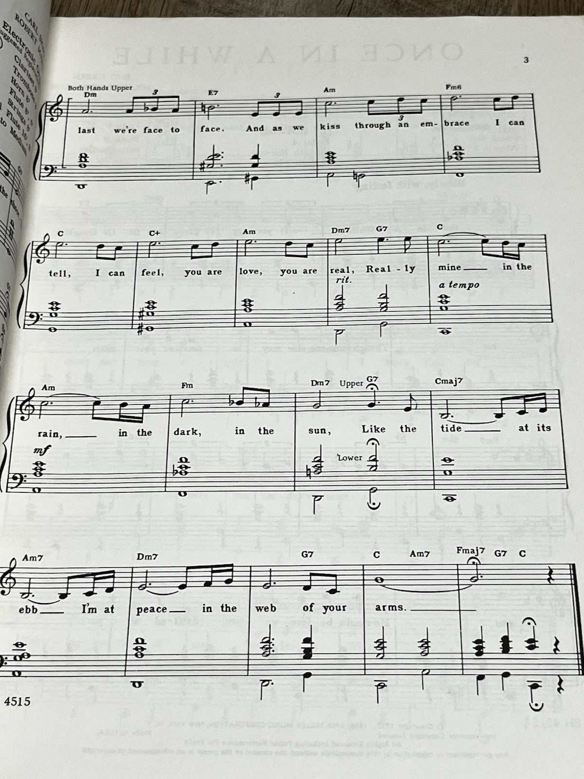 Robbins All Organ Series No. 3 Familiar Songs Sheet Music robbins music Corp.