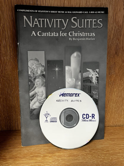 Nativity Suites - A Cantata for Christmas Song Book & CD Benjamin Harlan
