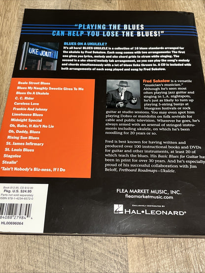 Blues Ukulele, A Jumpin' Jim's Ukulele Songbook - Book/CD Pack